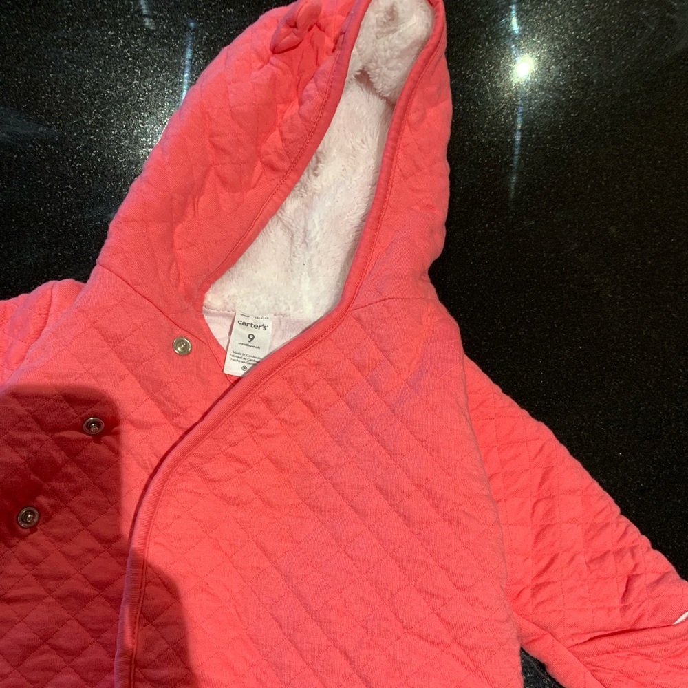 9 month girl one piece snow suit.
